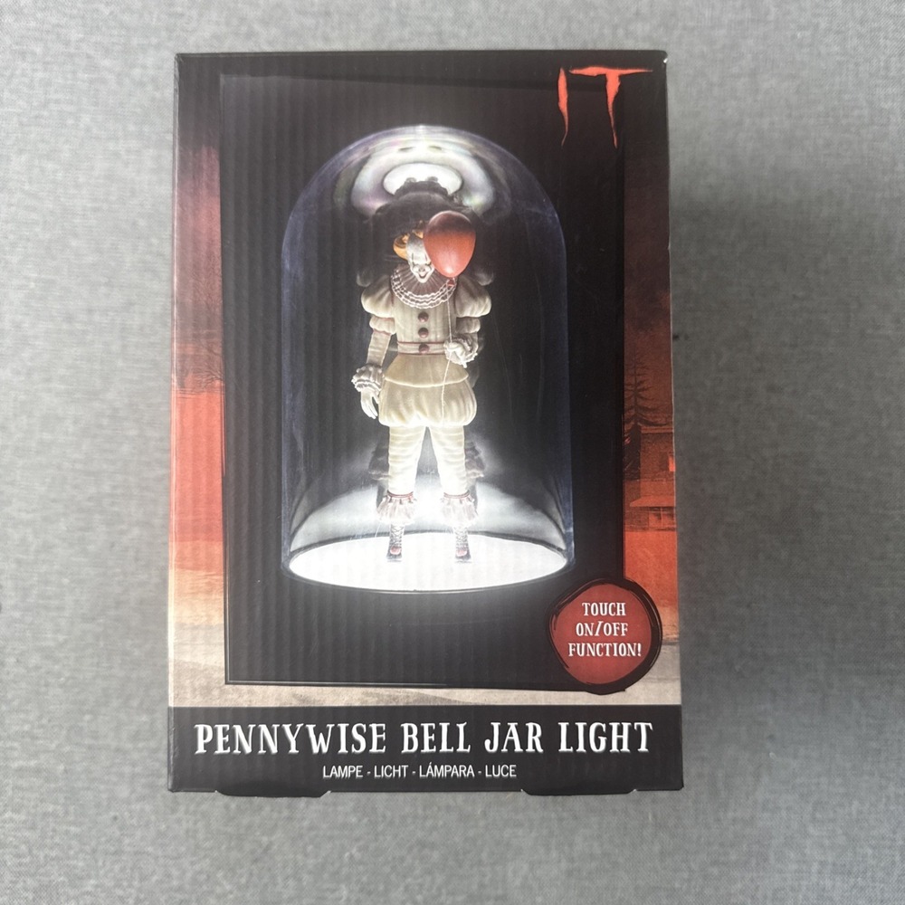 IT "Pennywise" Bell Jar Light Mini Light Paladone - Pennywise Clown New In Box